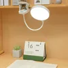 Lampes de table Lampe de bureau LED Clip sur USB Rechargeable Luminosité ajustable Commande tactile 3 modes d'éclairage