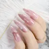 False Nails Extra Long Sharp Nail Classic White Stiletto French Tips Stilettos Beige Orange Pink Salon Acrylic Art