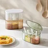 Garrafas de armazenamento Spice Recurter Surface Surface Acessórios leves de cozinha Jar de tempero para casa