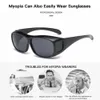 Utomhus Eyewear Night Vision Solglasögon Bilkör Glasögonförare Goggles unisex Sun UV Protection Gift 231118