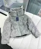 Herrjackor mode mens svarta parka kvinnor vinter down jacka designer man klassisk reversibel kappkvinna ull bokstäver rockar