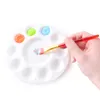 Plastic Paint Tray Palettes for Kids Students to Paints on School Project or Art Class Craft Supplies dh87