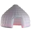 Oxford led shelter opblaasbare koepeltent met luchtblazer Pop-up iglo-huisballon Yurt voor nachtclub / disco / evenement / feest / bruiloft / show / tentoonstelling