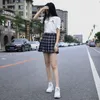 Skirts Harajuku Skirt Women Pleat Skirt Harajuku Preppy Style Plaid Skirts Mini Cute Japanese School Uniforms Ladies Jupe Kawaii Skirt 230419