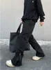 Mens Jeans Men Slim Korean Fashion Zipper Casual Pants Black Trendyol Cargo byxor Punk Streetwear Man Harajuku denim Y2K Hip Hop 230419