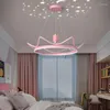Avizeler Led Modern Yuvarlak Yüzük Işıkları Oturma Odası Mutfak Pembe Yatak Odası Asma Aydınlatma Uzaktan Kumanda Kolye Lambaları