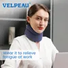 편두통 자궁 경부 칼라를위한 백 마사지 Velpeau Neck Brace Sponge 무료 커버로 통증과 압력을 완화합니다 230419