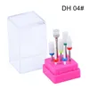 Set di frese combinate per manicure, kit di punte per trapano per unghie in ceramica Rimozione elettrica Strumenti per lucidare il gel Strumenti per unghie Accessori per trapano per unghie Punte Strumenti per nail art