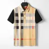 Heren plus T -stukken Polo's Round Neck Borduured en bedrukte Polar Style Summer Wear met Street Pure Cotton Men's T -buyq1