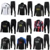 22/23 /24 Paris Tracksuits Training Chandal 23 24 PSGS Mbappe Kit Sursetement Foot Tuta Jacket Retro Futbol Soccer Football Men and Kids