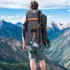 Backpack Mountaineering Bag Male 50L Waterproof and Breathable Outdoor Backpack Night Reflection Hiking Camping Outdoor Travel Bag 230419