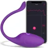 Il vibratore per mutandine G-Spot con telecomando APP, indossabile tramite Bluetooth remoto, ricaricabile, offre più di 10 vibrazioni per donne e coppie