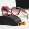 Polarisierte Designer-Sonnenbrille Fashion Full Frame Sunglass Damen Herren Sun Glass Print Goggle Adumbral 4 Color Option Brillen Beach Outdoor