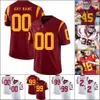 قمصان كرة القدم مخصصة USC Trojans لكرة القدم Jersey 8 Iman Marshall Amon-ra St.