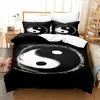 Наборы постельных принадлежностей Черная львиная печать спальни набор мягких покрытий модное и удобное одеяло для одеяла стеганое одеяло