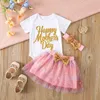 It's My 1st First Birthday Dress Newborn Baby Girl 1 Years Birthday Outfits 12 Months Toddler Girl Party Baptism Dresses Pink Q1223