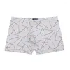 Underpants 5pcs/lot cotton fiber 남자 복서 팬티 Underpant xxxxxl 소프트 럭셔리 통기성 벨트 반바지 탄성 남성 언더웨어 l-5xl