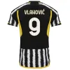 I 23 24 VLAHOVIC CHIESA kit infantil camisa de futebol home MILIK 2023 2024 POGBA masculino conjunto infantil BONUCCI camisa de futebol kit DI MARIA uniforme meias Kean Kostic Fagioli Danilo