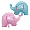 Party Dekoration Blau Rosa Elefant Folienballons Heliumballons Geburtstag Dekoartions Kinder Spielzeug Geschenk Babyparty Air Globos Supplies