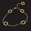 Tennis Hollow G-letter Bracelet for Foreign Trade Lovers G-word Bracelet