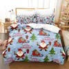 Beddengoed sets roze kerstset dekbed omslag vakantie king quilt decoratieve kinderslaapkamer el el