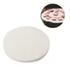 Papier parchemin rond 8 pouces revêtements de cercles de cuisson antiadhésifs pour moules à gâteaux Air Fryer BBQ Four Outil XBJK2105