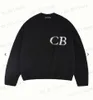 Мужские свитера CB Knit Jacquard Cole Buxton Sweater Мужчины Женщины свободные толстовки T230419