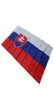 3x5ft Custom Slovakia flagga låg och högkvalitativ digital tryckt polyesterannonsering utomhus inomhus mest populära flagga3243441