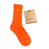 2023 Socken Herren für Herrensocken und Damenhandtuch Mode amerikanische Marke Carhart Hart Bottom Sports Trendy Workwear Long Barrel Solid Gold bestickt Basketball g