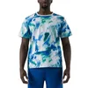 Herren-T-Shirts, Sommer-T-Shirt mit Batik-Speckle-Design, entspannt, lässig, modisch, große kurze Ärmel
