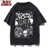 T-shirts voor heren oversized t-shirt Mijn chemische romantiek MCR Dead dames t-shirt zwarte parade punk emo zomer mode top vrouwelijke kleding j230419