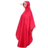 Giacche da corsa con cappuccio da donna Poncho antipioggia per bicicletta Mantello Giacca antivento antipioggia Impermeabile per bici Cape Mobility Scooter Cover Travel