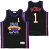 Moive Basketball Space Jam Jersey Tune Squad Looney 1 Bugs Bunny 23 LeBron James Legacy Superstar Monstars Chrowreered Lola Tunesquad Striped High School Team