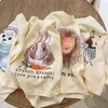 T-Shirts Kinder Langarm T-Shirt Niedlichen Cartoon Tierdruck Baby Casual Pullover Jungen Langarmshirts Weiche Baumwolle Mädchen Sweatshirt 230419