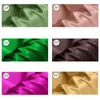 직물 100% Mulberry Silk Crepe Satin Fabric for Cheongam Width 114cm 의류 DIY 재봉 단색 230419