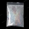 10g bulkglitter voor nagels Hologrampoeder Sparkly Pigment Kunstdecoraties Losse dikke glanzende bedels voor reflecterende nagellak Nail ArtNail Glitter Nail Art Tools