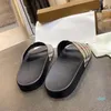 Paris Sliders Mens Dames Slippers Zomer Glides Londen Engeland Sandalen Sandalen Beach Slide Dames slippers Loafers Home Plaid Patroon