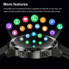 Novo relógio inteligente com tela sempre ativa 400mA 1,43 polegadas AMOLED 466*466 NFC Bluetooth Call Smartwatch para Huawei Xiaomi