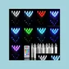 Party Decoration Wireless Led Remote Control Candles Lights Christmas Tree Home Decor Candle Lighting Lamp Easter Club Wax Taper Gif Dhmxa