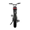 750W MOTOR Electric Bicycle 48V 15Ah Electric Bike Lithium Battery 20 tum 4,0 Fat Däck Retro E-Bike Beach Snow Bike