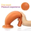 Anal Toys Silicone Big Dildo para sexo grande plug plug plug vagina expansor com copo de sucção brinquedo butpplug adulto 230419