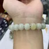 Strand She Tai Cui Jade Stone Beads Bracelet Natural Gemstone Jewelry Bangle для женщины подарок оптом!