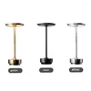 Настольные лампы 1Set Bar Ambience Retro Desk Lamp Touch USB Rechargable Restaurant Gold