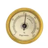 Smoking Pipes 45mm mini hygrometer high-precision guitar cut tobacco cigar humidor