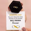 Band Rings Feather Infinite Promise Rings for Women Double Color Plated Finger Accessories to Girls New Designer Ins Fashion Jewelry KBR041