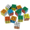 Mini Cubo Puzzle Mini Cubo Magico di piccole dimensioni Gioco Apprendimento Gioco Educativo Cubo Buon Regalo Giocattolo Decompressione giocattoli per bambini Cubi magici