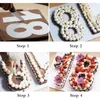 Baking Moulds PET 0-8 Numbers Cake Mold Decorating Tools Confeitaria Maker Birthday Pastry For 4/6/8/10/12/14inch