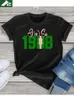 レディースTシャツ面白い別名J15 IM SO 1908 Founders Day T Clotth Retro Fashion Tee Unisexカジュアルトップ230419