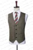 Mäns kostymer 2023 Black Stripe Business Men 3 Pieces Slim Fit Groom Prom Tuxedos For Wedding Party Man Fashion Blazer
