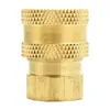 بنادق الرش الاحترافية Waerta 1/4 "Foam Lance Quick Connector Brass Pipe Tiptings High Pressure Gasher